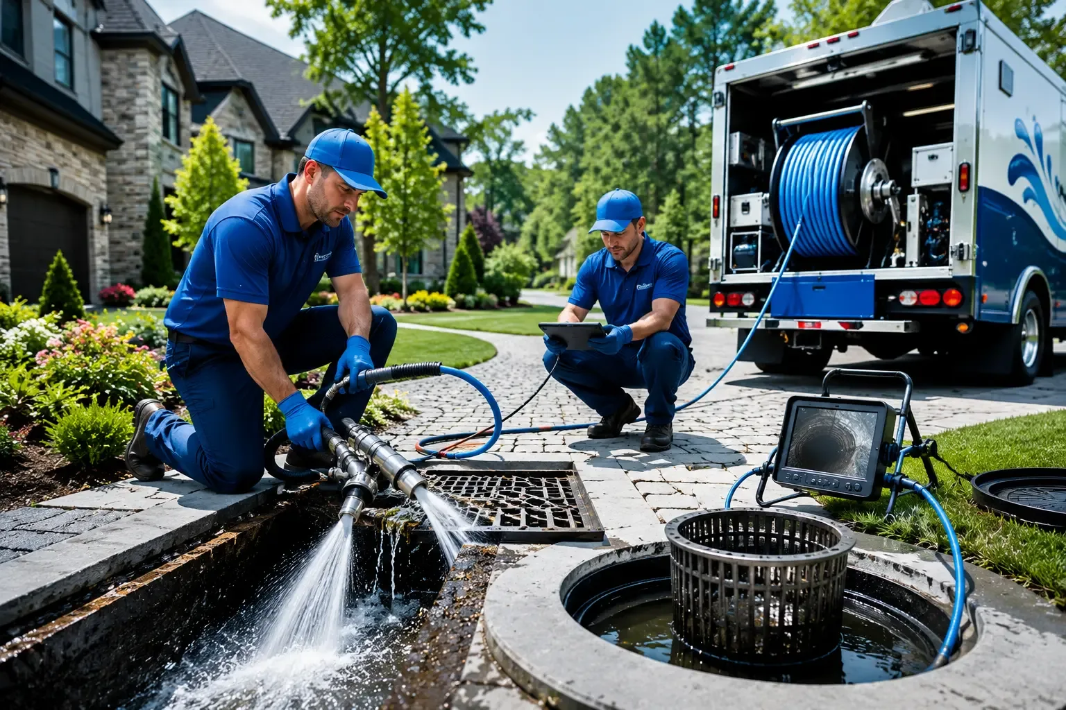 Local outdoor drain cleaning professionals in Mentone, CA